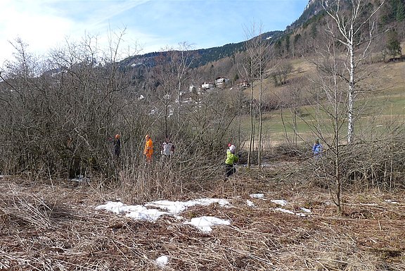 Pflege des Naturschutzgebietes Buttelgraben 2018 Pflege des Naturschutzgebietes Buttelgraben 2018